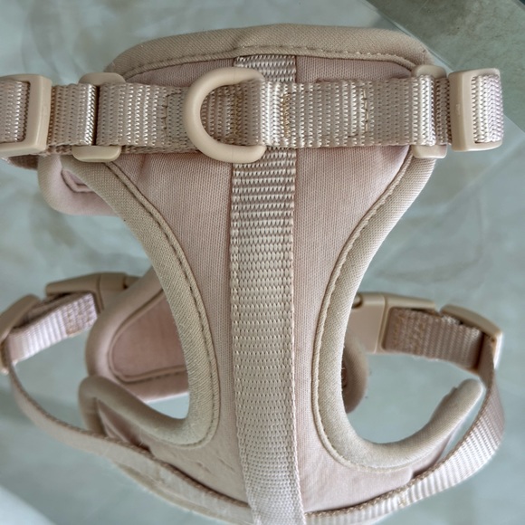 Wild One Harness.Tan.Soft, stretchy & resilient. Cushioned,lightweight. 4 Attach - Picture 2 of 3
